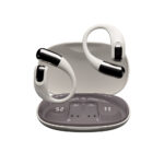 GALAAL Wireless Earbuds Bluetooth Headphones,Lightweight Earbuds with Ear Hooks,Bluetooth5.4 Wireless Earphones,30H Playtime, IPX4 Waterproof Running Headphones for Gym(Naked White)