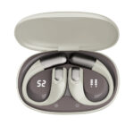 GALAAL Wireless Earbuds Bluetooth Headphones,Lightweight Earbuds with Ear Hooks,Bluetooth5.4 Wireless Earphones,30H Playtime, IPX4 Waterproof Running Headphones for Gym(Naked White)