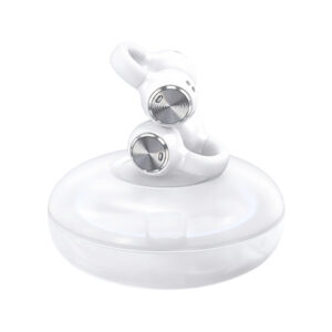 Open Ear Earbuds, Clip on Ear Buds with HD Sound,80H Play Bluetooth 5.3 Wireless Headphones,IPX5 Waterproof Earbuds Comfortable Lightweight Workout Headphones for Gym（White）